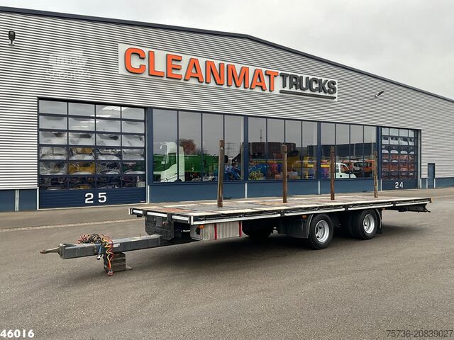 Yükleme platformu Draco 2-assige aanhangwagen