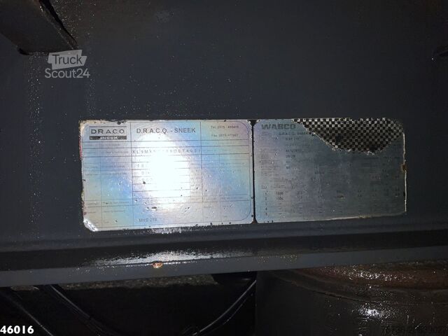 Yükleme platformu Draco 2-assige aanhangwagen