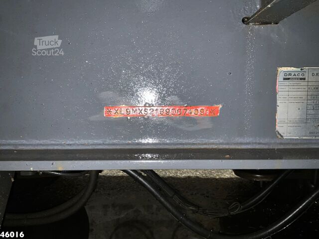 Yükleme platformu Draco 2-assige aanhangwagen