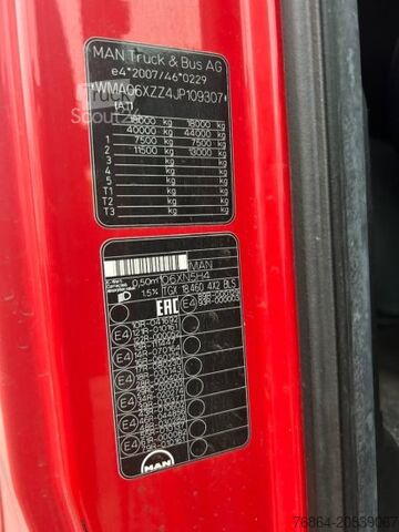 Standaard trekker MAN TGX 18.460, XXL, INTARDER