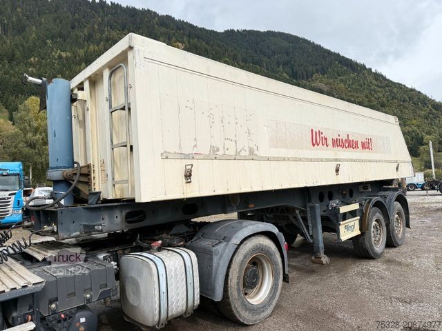 Semirremolque volquete FLIEGL ZHKA 350 Liftachse 25m3 4940Kg