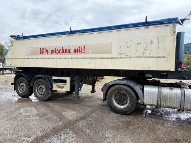 Semirremolque volquete FLIEGL ZHKA 350 Liftachse 25m3 4940Kg