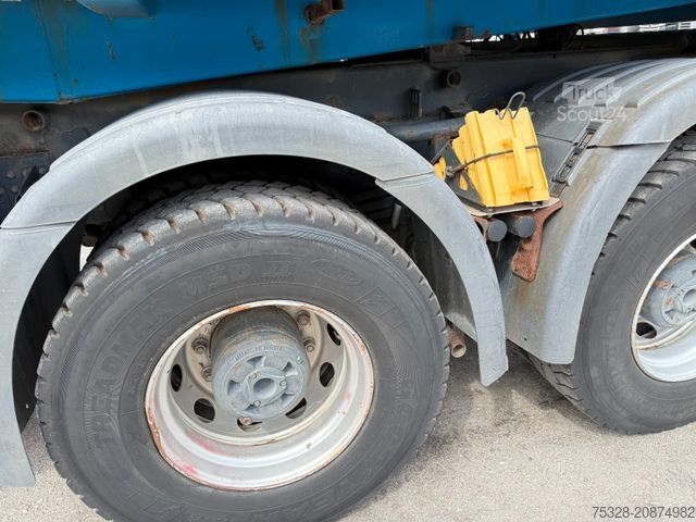 Pašizgāzējs kravas automašīna SCANIA R450 8X4 Retarder Meiller Bordmatik