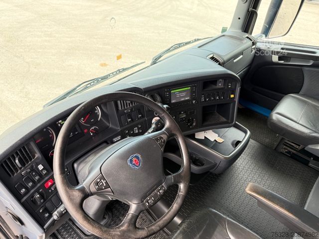 Pašizgāzējs kravas automašīna SCANIA R450 8X4 Retarder Meiller Bordmatik
