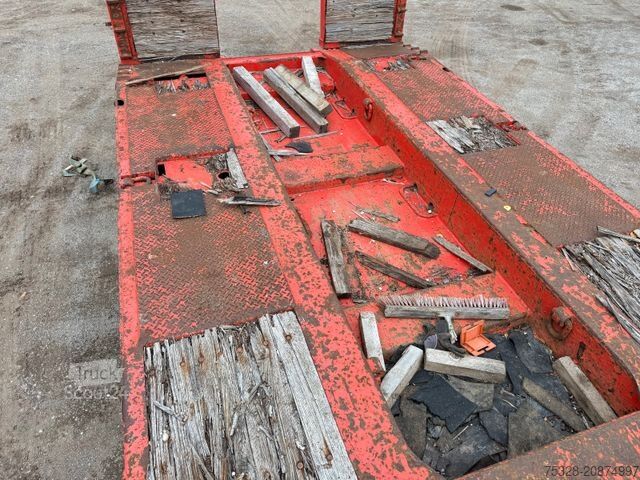 Semiremorcă cu platformă joasă FAYMONVILLE 4 Achs Multimax 59740Kg Nutzlast 3m Teleskop