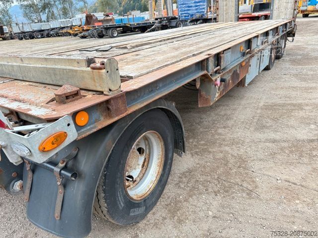 Tieflader Anhänger SCHWARZMÜLLER T30/100 3 Achs Tieflader Doppeltrampen