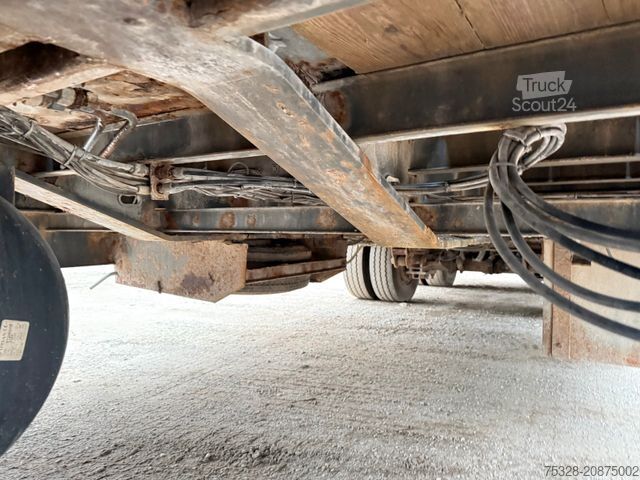 Tieflader Anhänger SCHWARZMÜLLER T30/100 3 Achs Tieflader Doppeltrampen