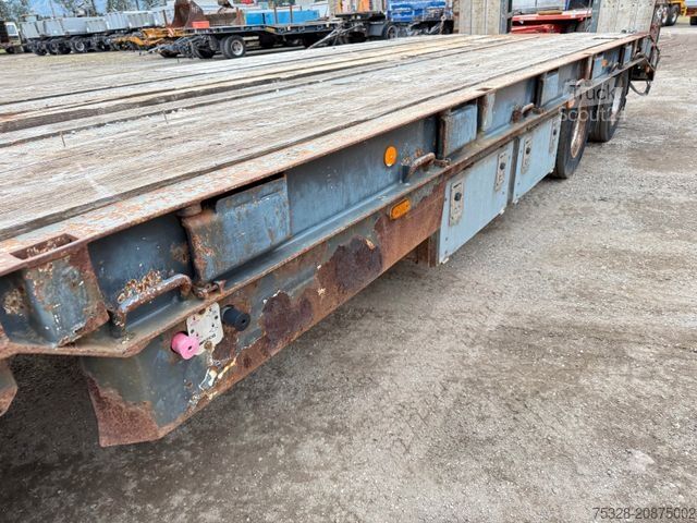 Tieflader Anhänger SCHWARZMÜLLER T30/100 3 Achs Tieflader Doppeltrampen