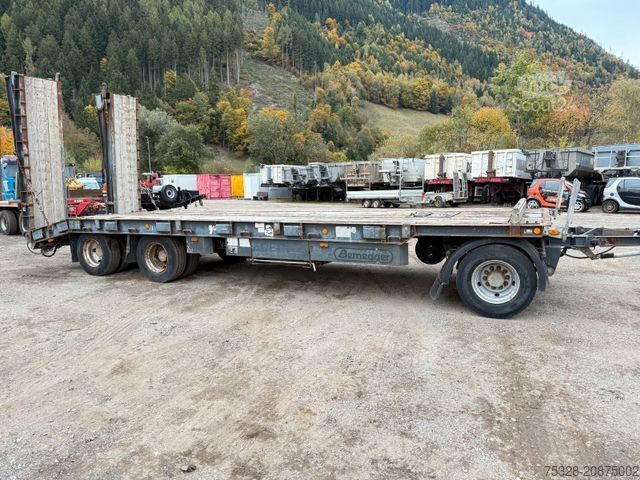 Tieflader Anhänger SCHWARZMÜLLER T30/100 3 Achs Tieflader Doppeltrampen