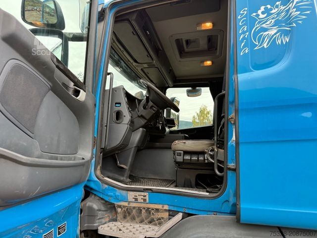 Autocamion cu cârlig pentru containere SCANIA G450 6X2 Lift/gelenkt Knick Opticruise Kupplung