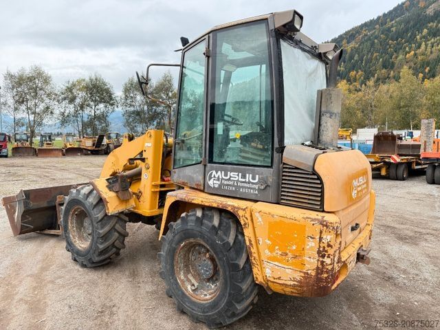 Radlader AHLMANN AL 85 t Schnellwechsler Schaufel + Gabel