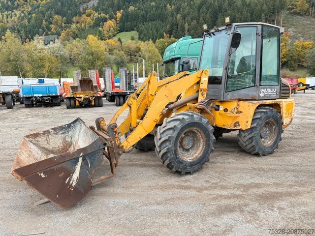 Radlader AHLMANN AL 85 t Schnellwechsler Schaufel + Gabel