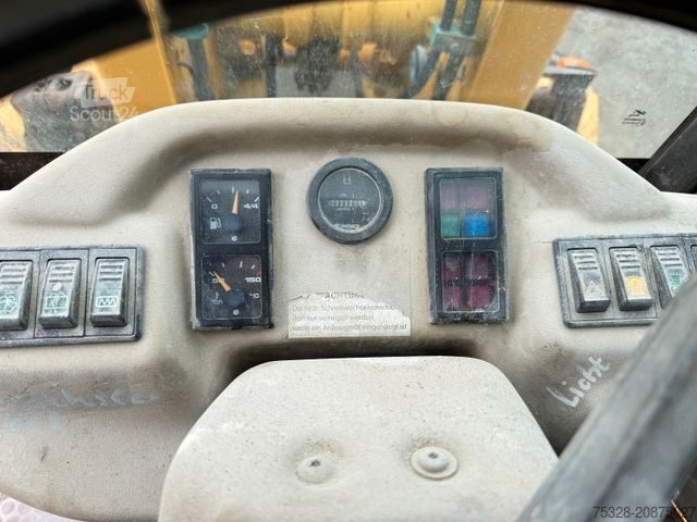 Radlader AHLMANN AL 85 t Schnellwechsler Schaufel + Gabel