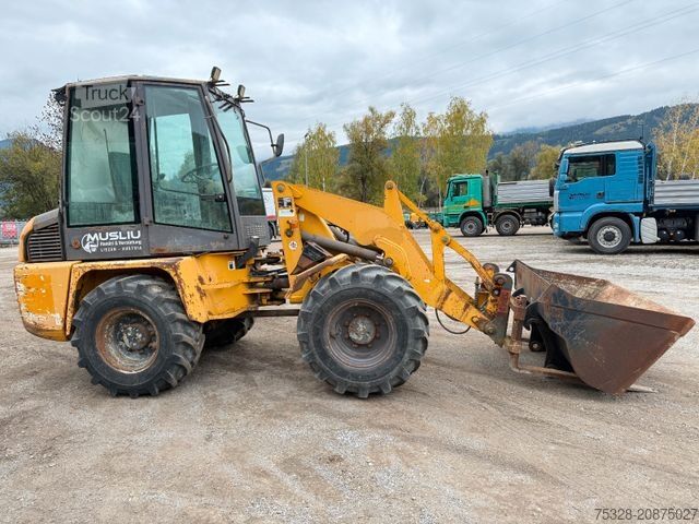 Radlader AHLMANN AL 85 t Schnellwechsler Schaufel + Gabel