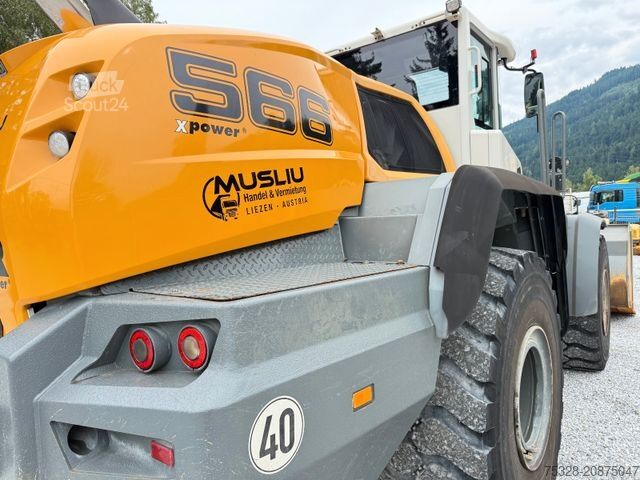 Radlader LIEBHERR L 566 Xpower 4,7m3 Schaufel Joystick Lenkun Top