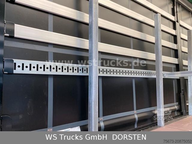 Auflieger mit Pritsche & Plane KRONE Planauflieger SDP 27 Edscha, Rungen, SAF Achsen