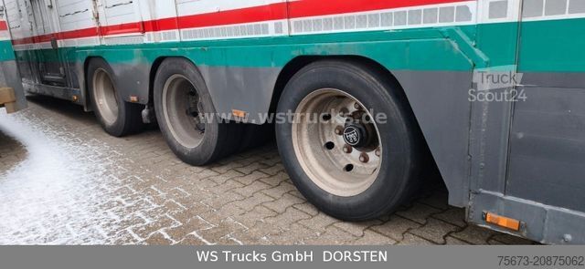 Remorque de transport de chevaux MENKE-JANZEN Tandem 3 Achsen | 2 Stock | Hubdach | Aggregat