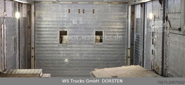 Remorque de transport de chevaux MENKE-JANZEN Tandem 3 Achsen | 2 Stock | Hubdach | Aggregat