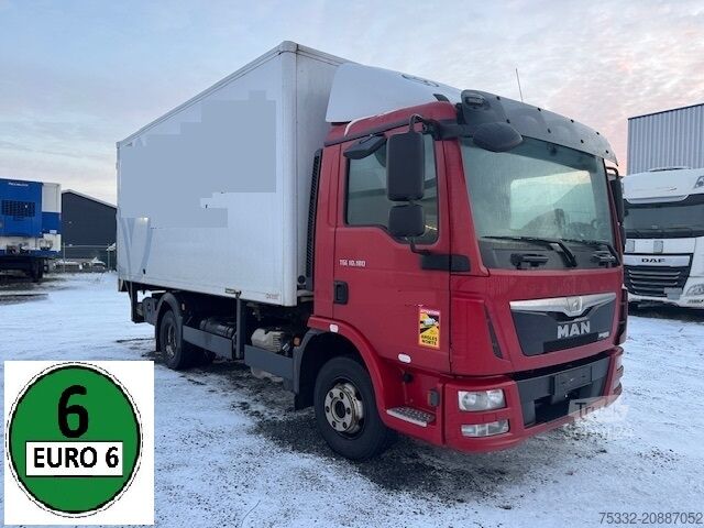 Camión caja MAN TGL 10.180 Wechselkoffer 5,2 m Klima