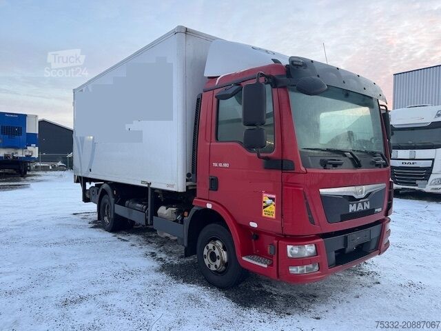 Camión con caja móvil MAN TGL 10.180 Wechselkoffer 5,2 m Klima