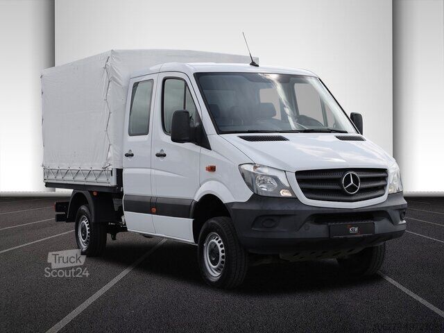 Transporter mit Pritsche & Plane Mercedes-Benz Sprinter 316CDI DOKA,Allrad,Klima,Standhzg.