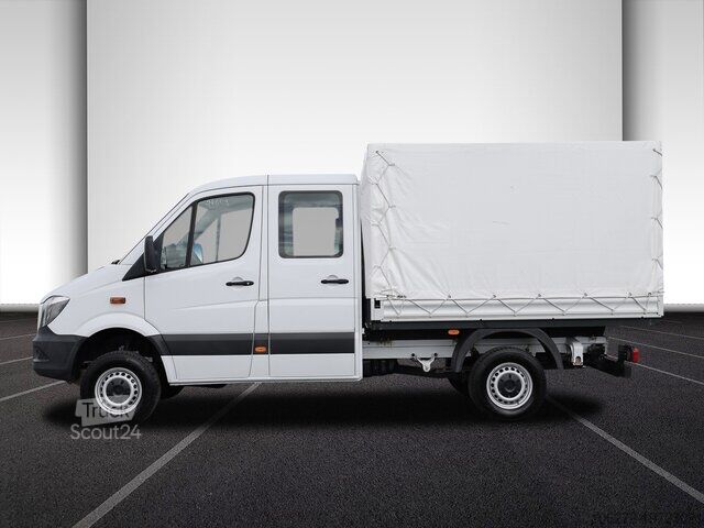 Transporter mit Pritsche & Plane Mercedes-Benz Sprinter 316CDI DOKA,Allrad,Klima,Standhzg.