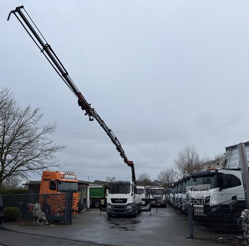Camion plateau MAN TGS 26.440 6X2-4 Kran HMF 3220 bis 29 Meter