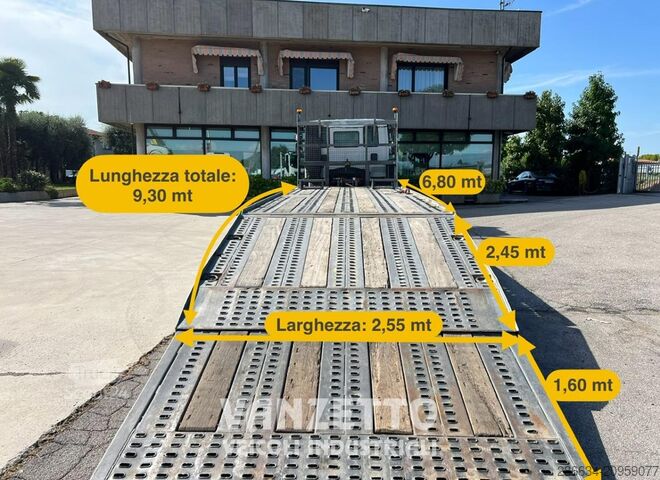 PLATFORM RÁMPÁVAL Iveco STRALIS 320S36 4 ASSI PIANALE CON RAMPE