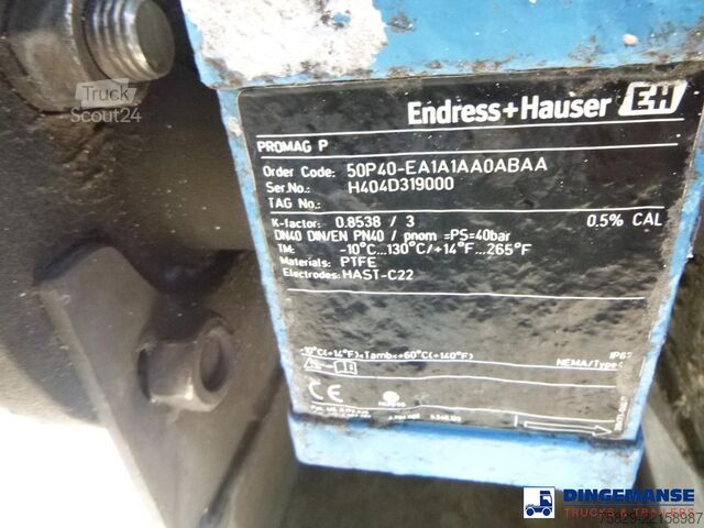 Tank Fluid Chemical tank inox 37.5 m3 / 1 comp ( AdBlue)