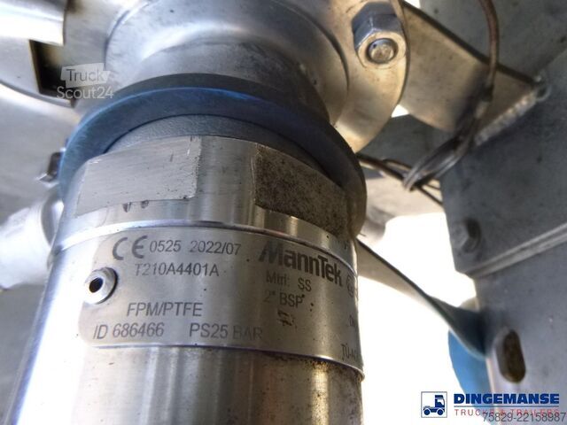 Tank Fluid Chemical tank inox 37.5 m3 / 1 comp ( AdBlue)