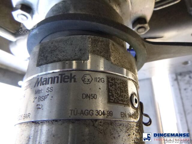 Tank Fluid Chemical tank inox 37.5 m3 / 1 comp ( AdBlue)