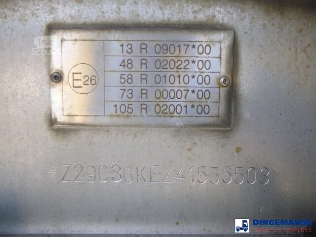 Tank Fluid Chemical tank inox 37.5 m3 / 1 comp ( AdBlue)