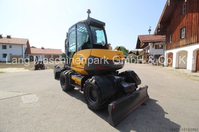 Mobiele graafmachine MECALAC 7 MWR inkl. Powertilt & Löffelset