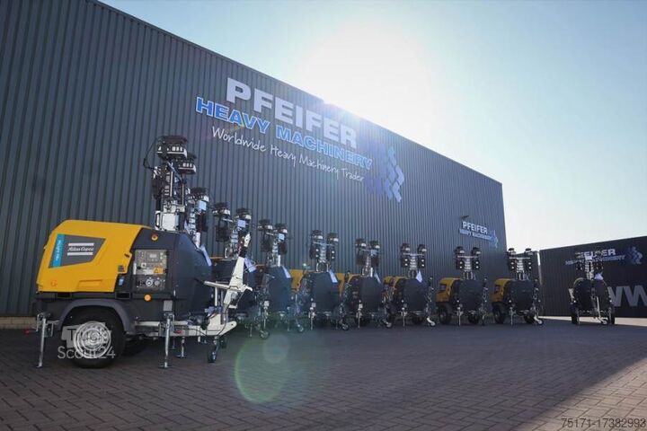 Turn de iluminat Atlas Copco Hilight H6+ Valid inspection, *Guarantee! Max Boom