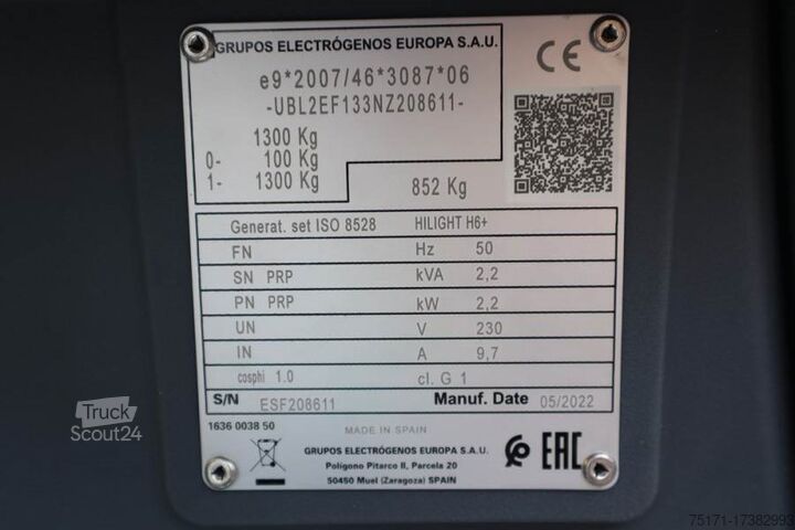 Turn de iluminat Atlas Copco Hilight H6+ Valid inspection, *Guarantee! Max Boom