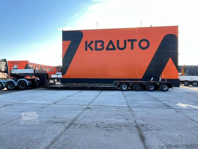 Låg lastare Goldhofer STZ-VL4 Extendable / All axles hydraulically fo...