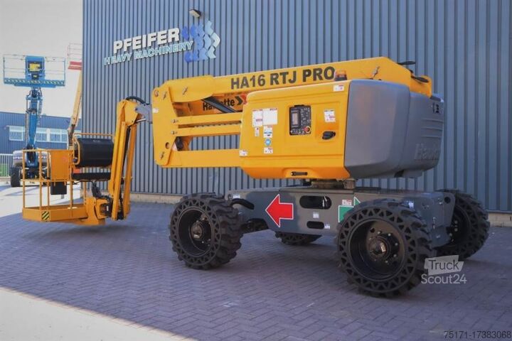 Scharnierende telescopische hoogwerker Haulotte HA16RTJ Pro NEW, Valid inspection, *Guarantee! Die