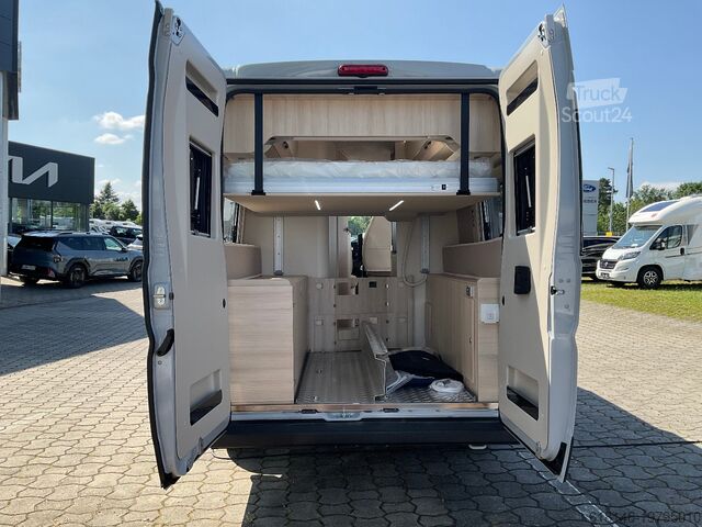 Furgoneta EURA MOBIL VAN 635 HB Solaranlage 120 W, Lithium Batterie