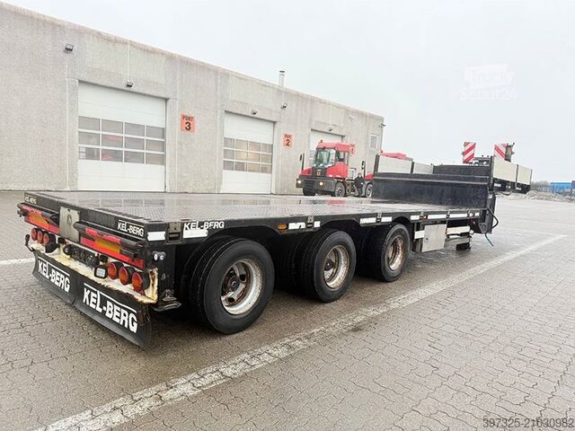 Plattformanhänger Kel-Berg Heavy-duty / Schwerlastauflieger / sværlast