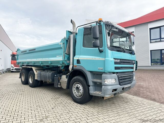 Camion-benne tricar DAF CF 85.460 6x4 CF 85.460 6x4, Bordmatik links