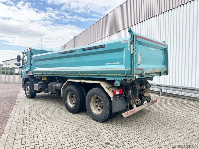 Camion-benne tricar DAF CF 85.460 6x4 CF 85.460 6x4, Bordmatik links