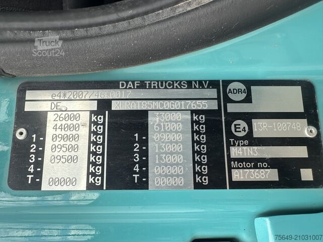 Camion-benne tricar DAF CF 85.460 6x4 CF 85.460 6x4, Bordmatik links