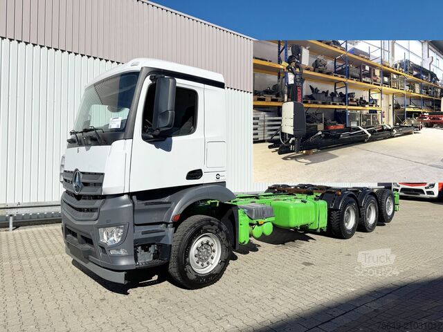 Camion benne à bras amovible Mercedes-Benz Arocs 3242/48 LK 8x4/4 Arocs 3242/48 LK 8x4/4, Lenk-/Liftachse