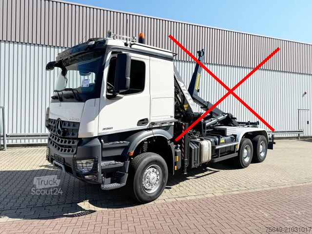 Lastbilchassi Mercedes-Benz Arocs 3351 AK 6x6 Arocs 3351 AK 6x6, Retarder, Navi, Grounder