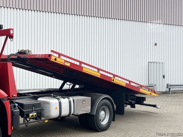 Spezial-LKW  Abschlepp-Schiebeplateau Abschlepp-Schiebeplateau, Hubbrille, 2xWinde