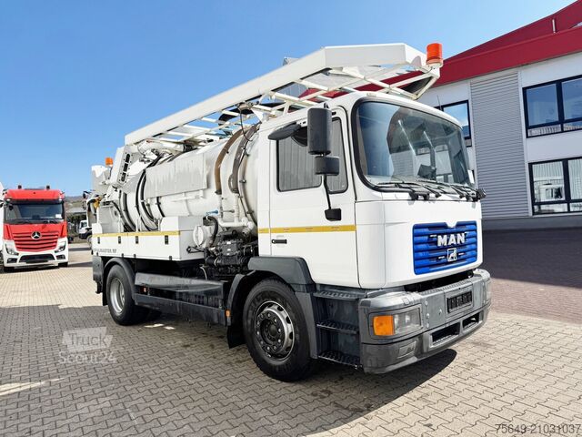 Speciale doeleinden vrachtwagen MAN TGM 18.284 4x2 BL TGM 18.284 4x2 BL, Assmann Saug- und Spülwagen 9m³