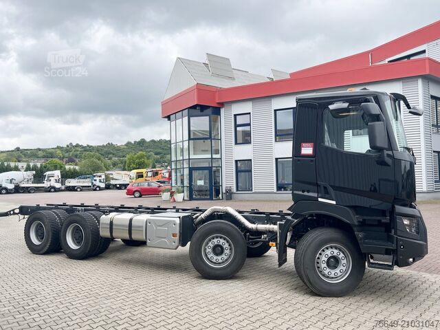 Camion benne à bras amovible Renault C 480 8x4 C 480 8x4, Kran 15-35m/t