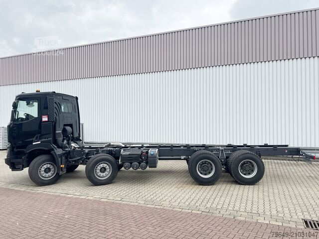 Camion benne à bras amovible Renault C 480 8x4 C 480 8x4, Kran 15-35m/t