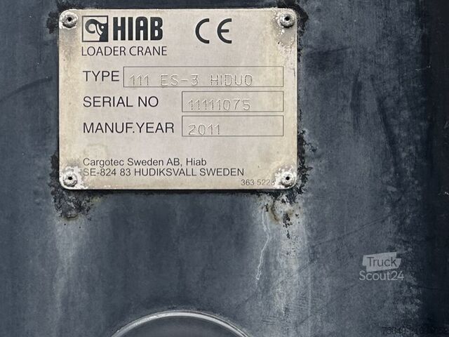 Torenkraan MAN TGM 18.290 4x2 LL TGM 18.290 4x2 LL, EEV, Kran Hiab XS 111 ES-3 HiDuo, Funk