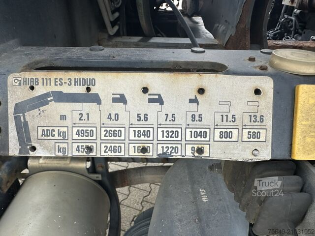 Torenkraan MAN TGM 18.290 4x2 LL TGM 18.290 4x2 LL, EEV, Kran Hiab XS 111 ES-3 HiDuo, Funk